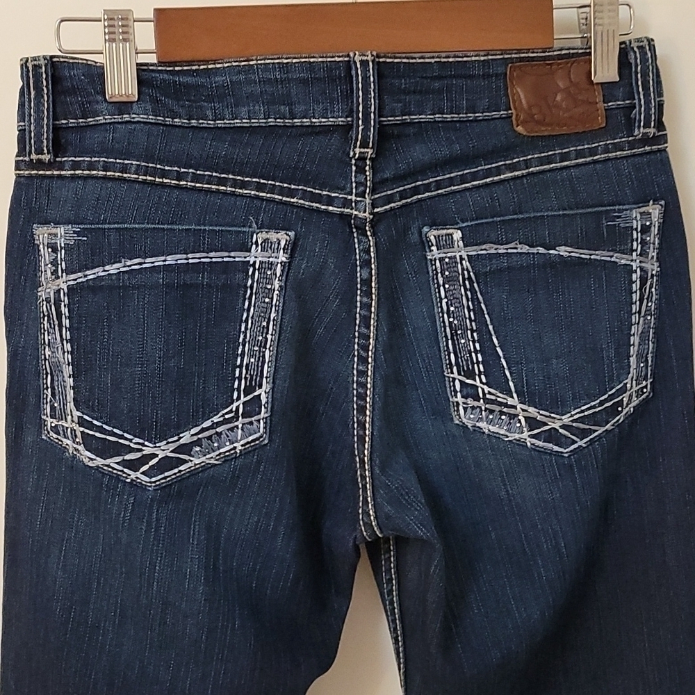 BKE Kate Stretch Denim Low Rise Bootcut Jeans - Picture 6 of 13